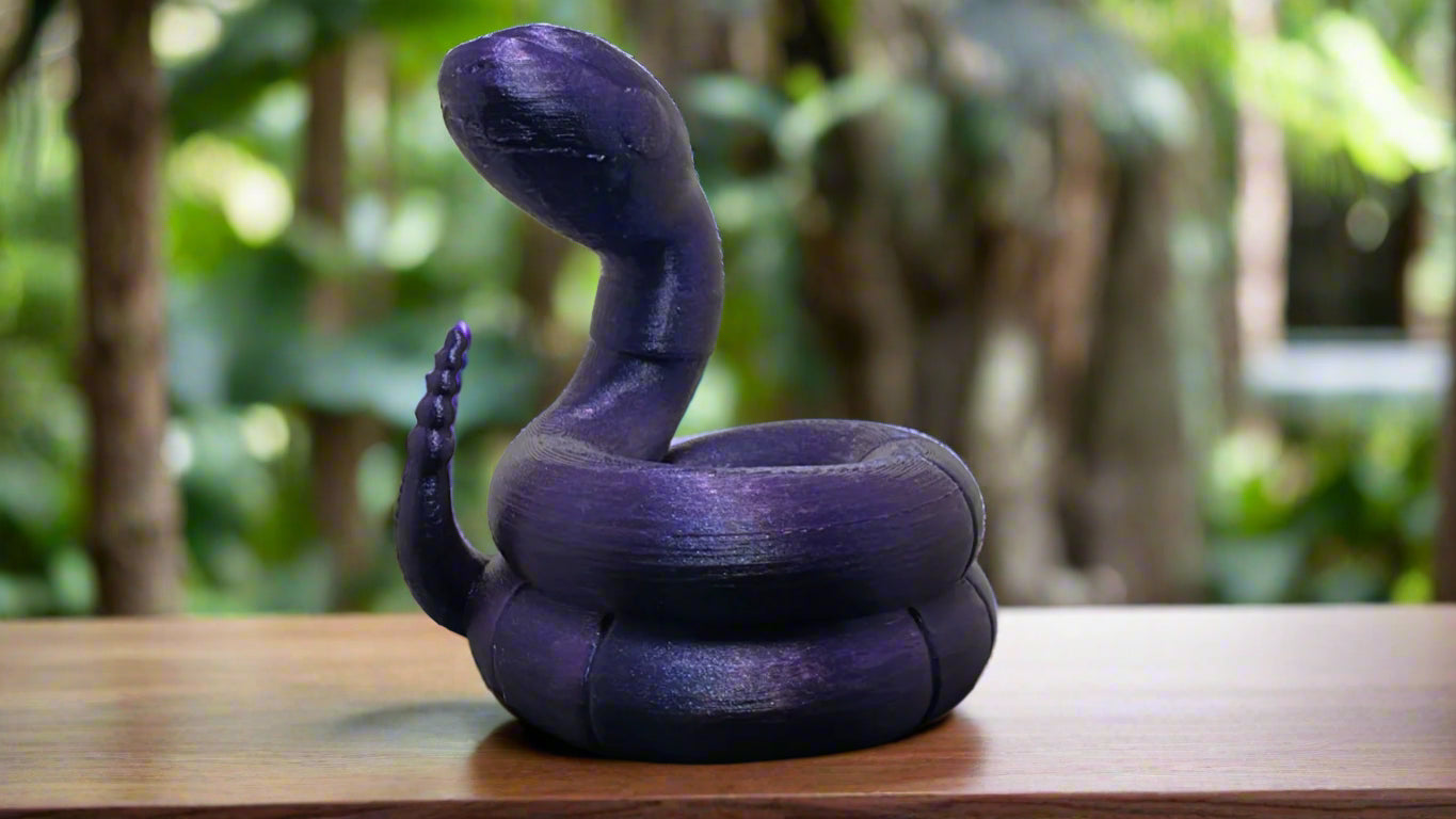 Coiled Snake Vase