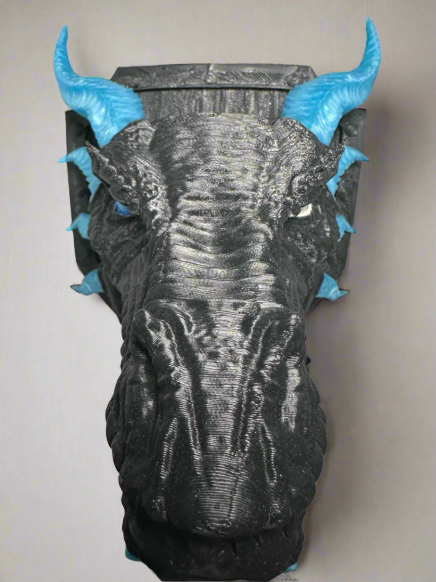 Frostfang Wall Mount Dragon Bust