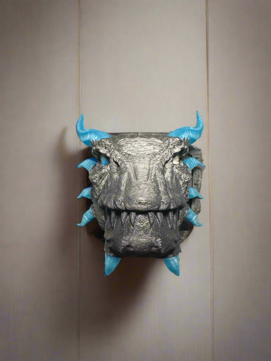 Frostfang Wall Mount Dragon Bust