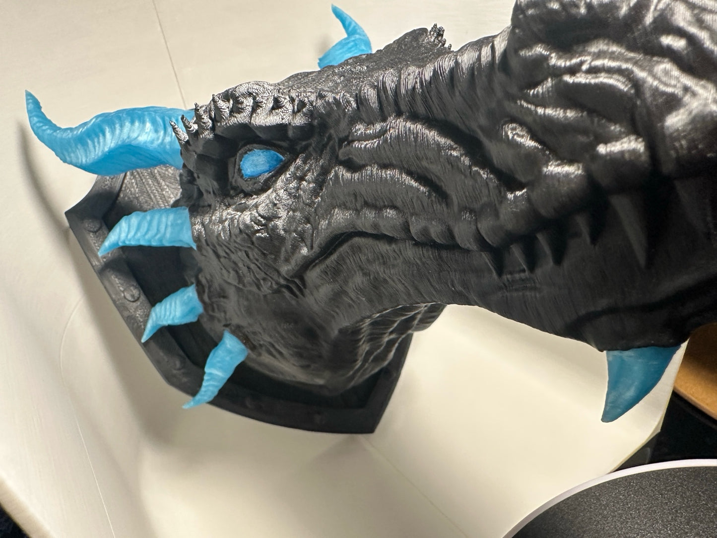 Frostfang Wall Mount Dragon Bust