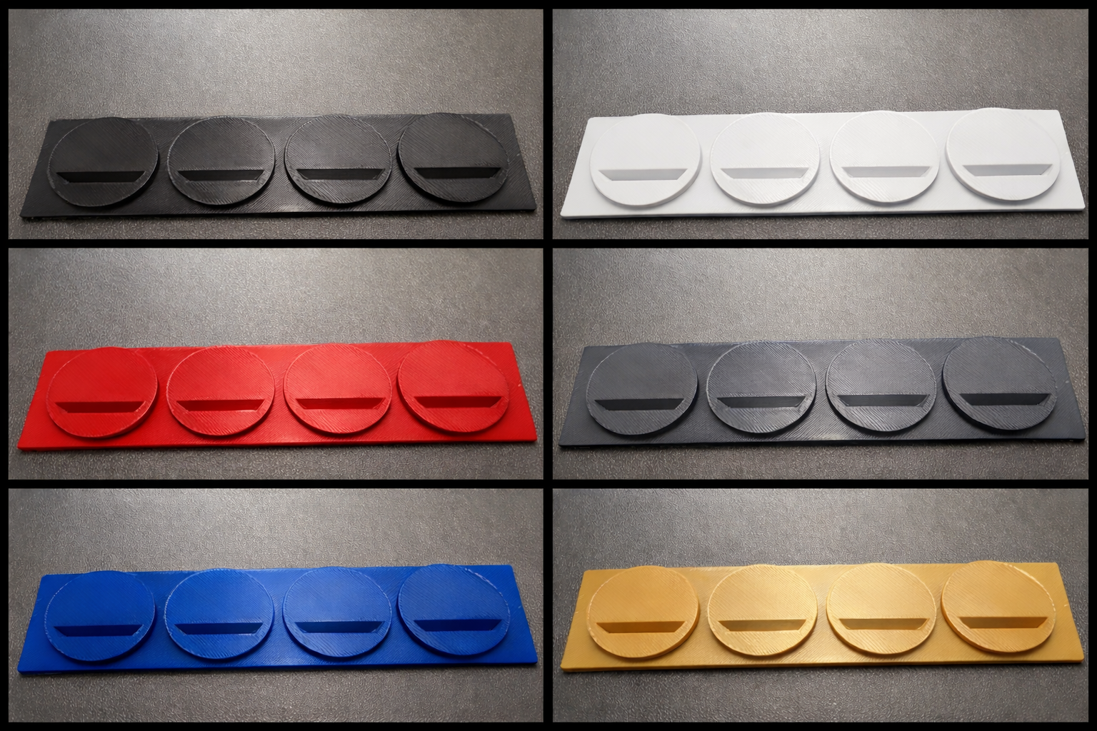 Dealer Grade 1 oz Silver Eagle Coin Display Stand – 4, 8 or 12 Slot Angled Base