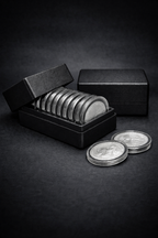 Dealer Grade 10-Coin Storage Box w/ Lid – 1 oz Compatible