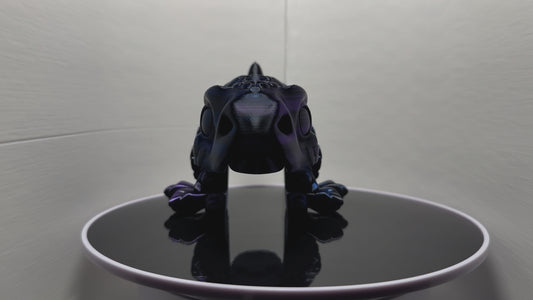 Articulated Dino – Blue & Purple Silk Finish